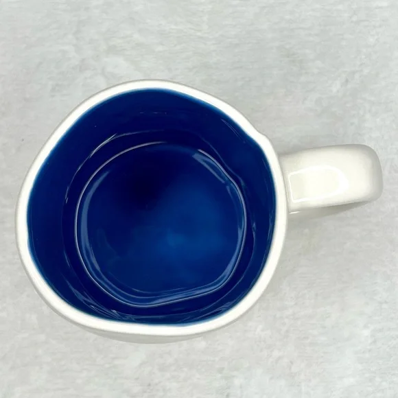 ❌SOLD❌ Rae Dunn NEW USA Large LL Mug Coffee Tea July 4 America Ivory Red Blue - Picture 6 of 14